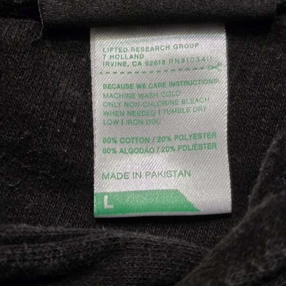 LRG Core Logo Hoodie Pullover Black Men’s L - Picture 4 of 6